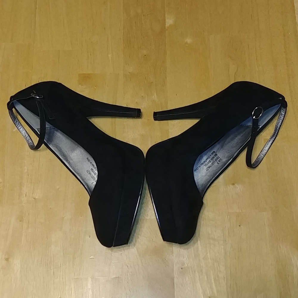 Maurices 4in Black Dress Heels Size 9 - Picture 4 of 8